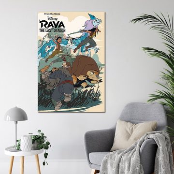 PYRAMID Poster Raya and the Last Dragon Poster, Jumping Into Action 61 x 91,5 cm