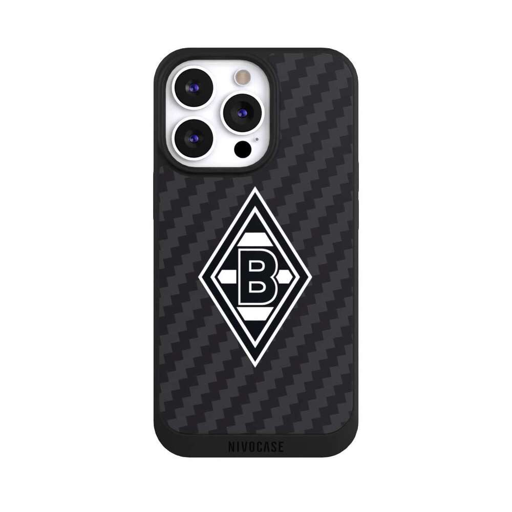 Handyhülle Gladbach Borussia Mönchengladbach Carbon Borussia Raute Carbon