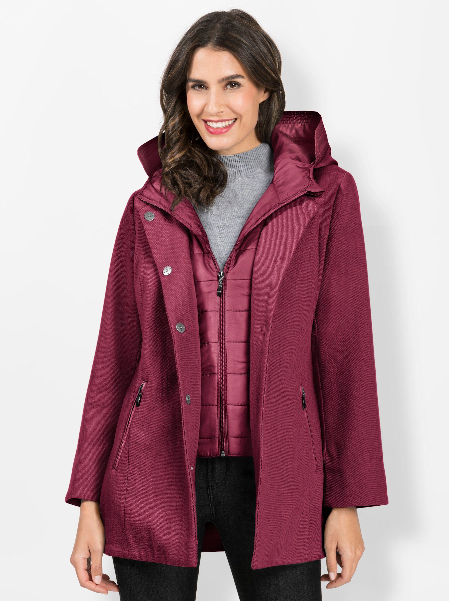 WITT WEIDEN Allwetterjacke bordeaux