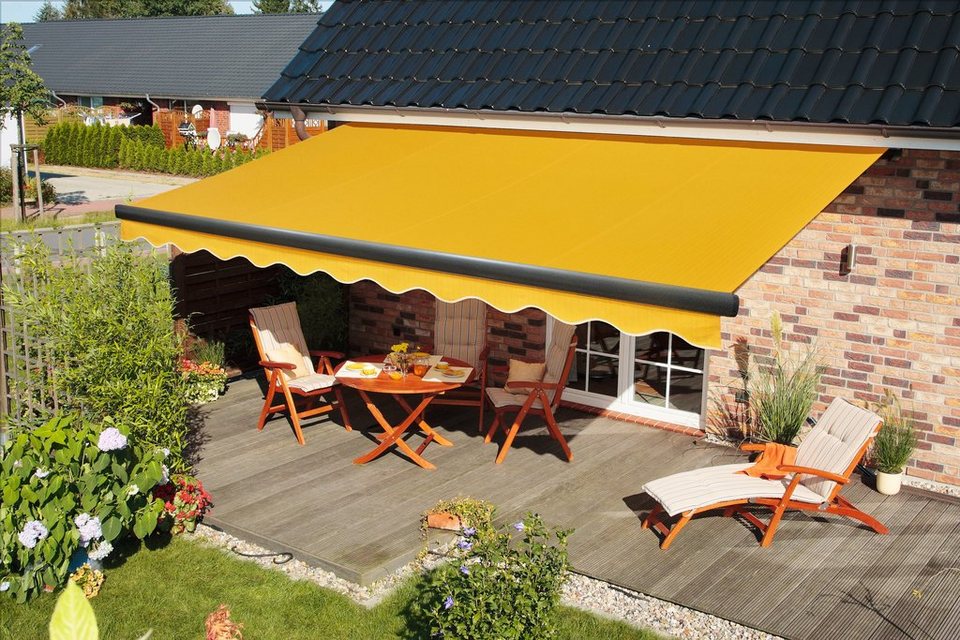 SPETTMANN Halbkassettenmarkise »SUNBURST«, Breite/Ausfall: 400/300 cm ...