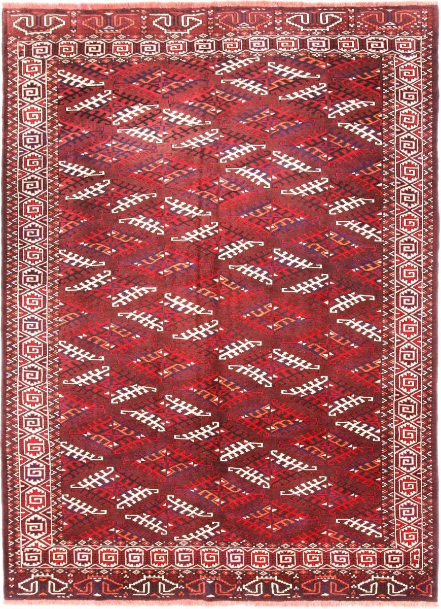 Orientteppich Turkaman 207x289 Handgeknüpfter Orientteppich / Perserteppich, Nain Trading, rechteckig, Höhe: 6 mm