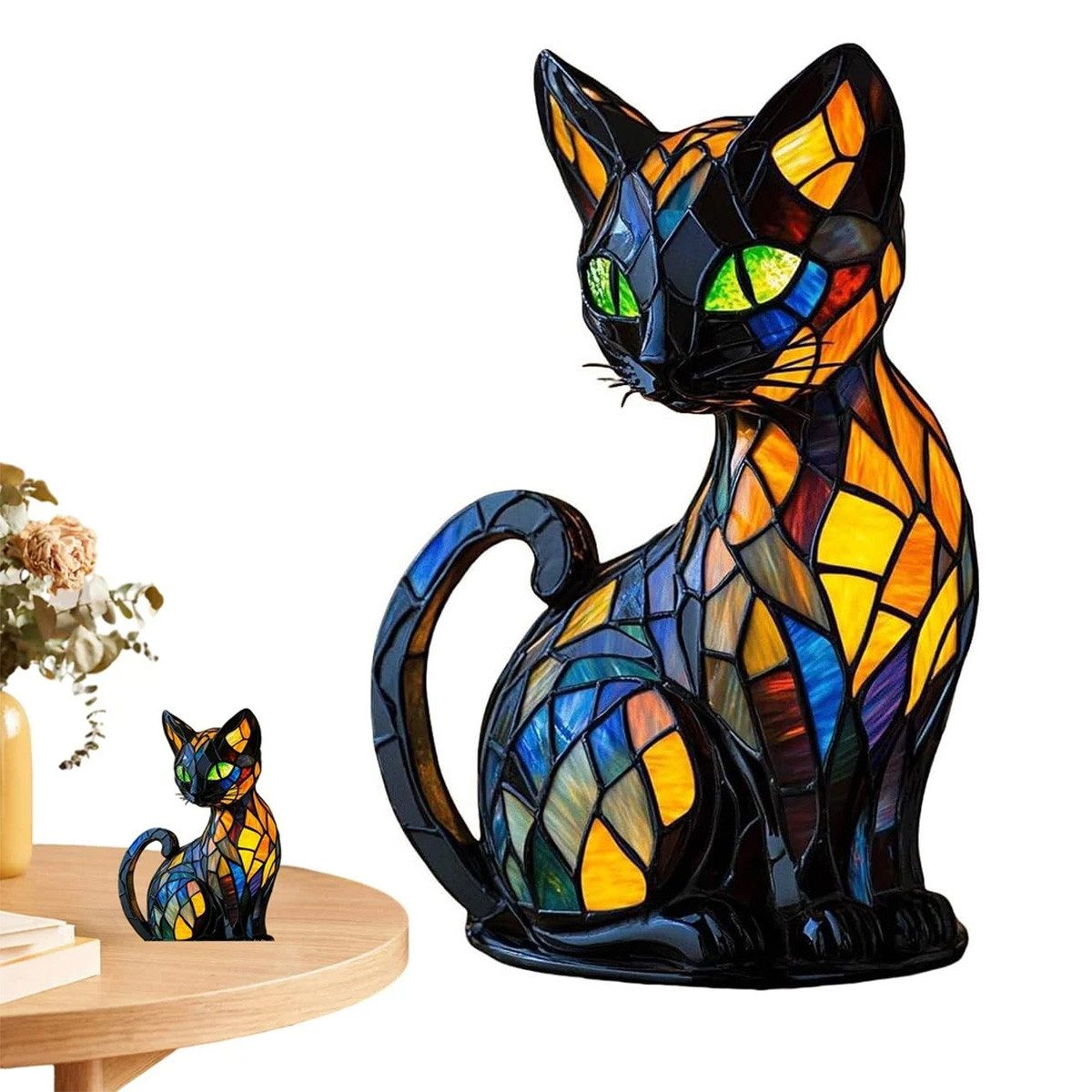 Novzep LED Dekolicht LED Katzenlampe Nachtlicht USB Deko Licht für Schlafzimmer