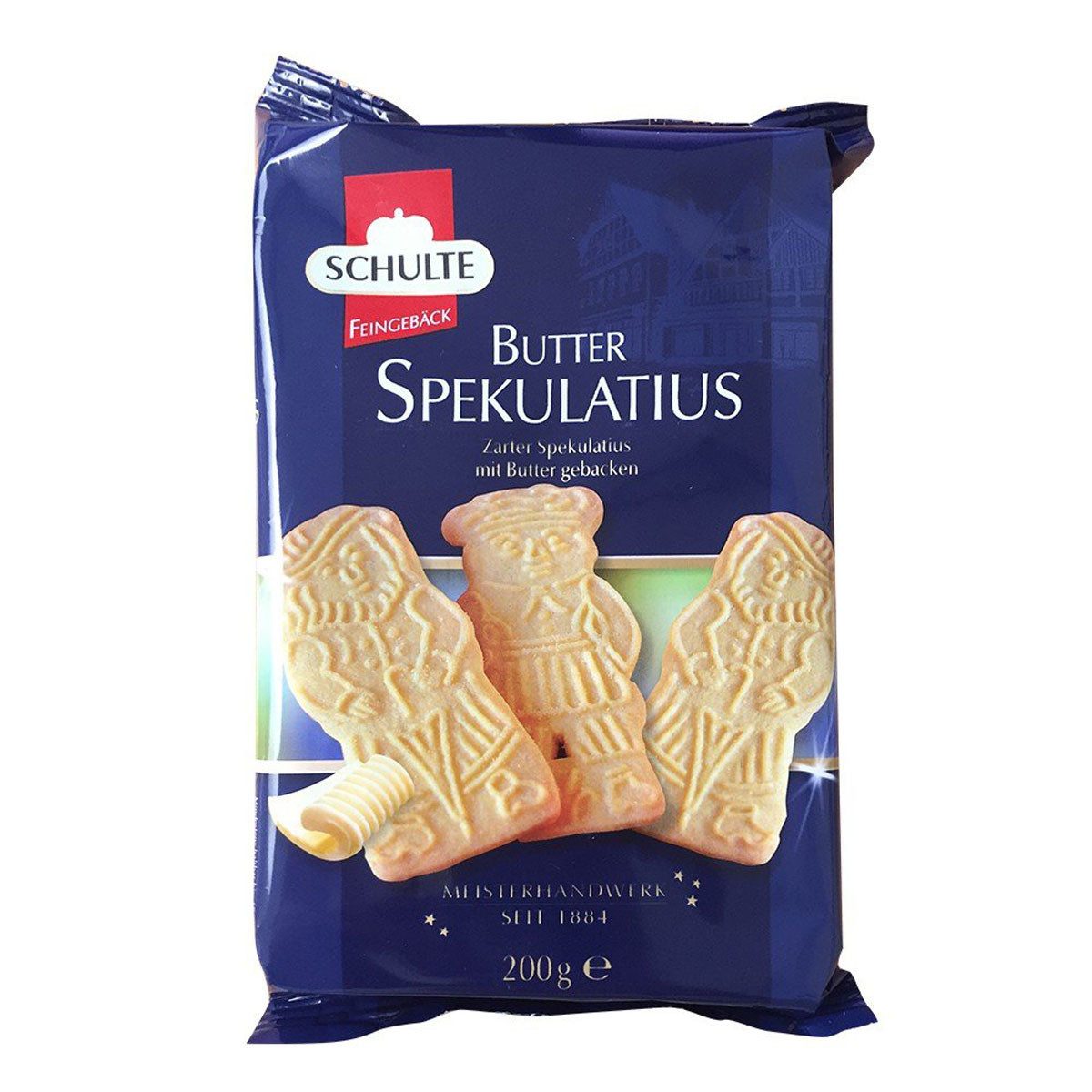 Schulte Süßigkeit, Schulte Butter Spekulatius feiner Spekulatius in Butter gebacken 200g