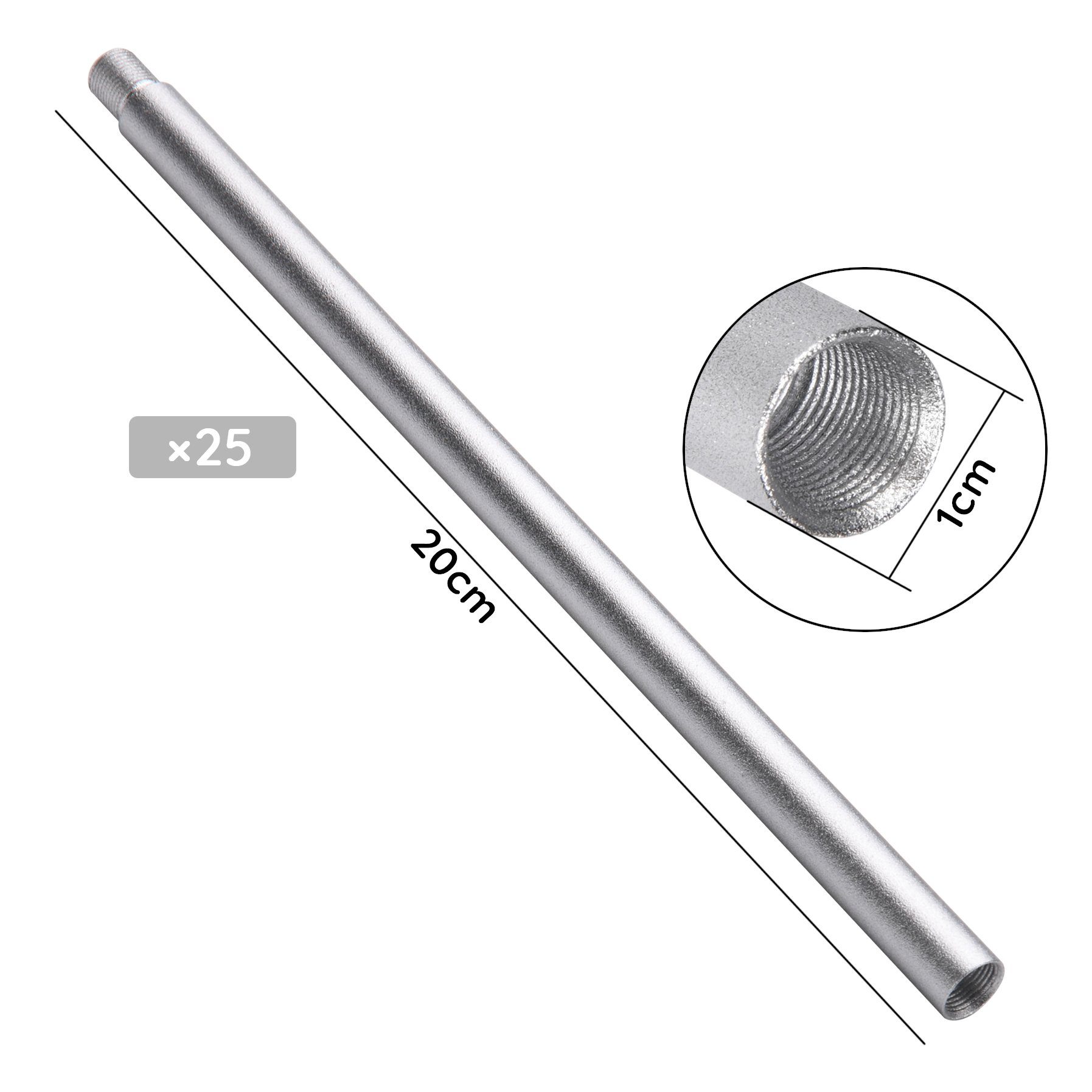 ideen.kollektiv Lernspielzeug Zauberstab aus leichtem Aluminium Magischer Stab Helium Stick, Teambuilding-Tool Kommunikationsübung Kooperationsspiel