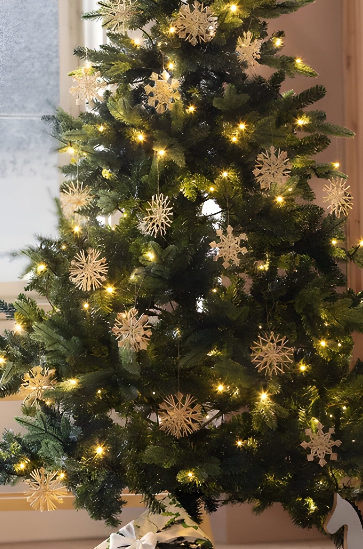 Dekoleidenschaft Christbaumschmuck Strohsterne "Tradition" Ø 9 cm Stroh Weihnachtsbaumschmuck, Dekohänger (20-tlg), Dekohänger, Christbaumschmuck, Weihnachtshänger, Sternenhänger