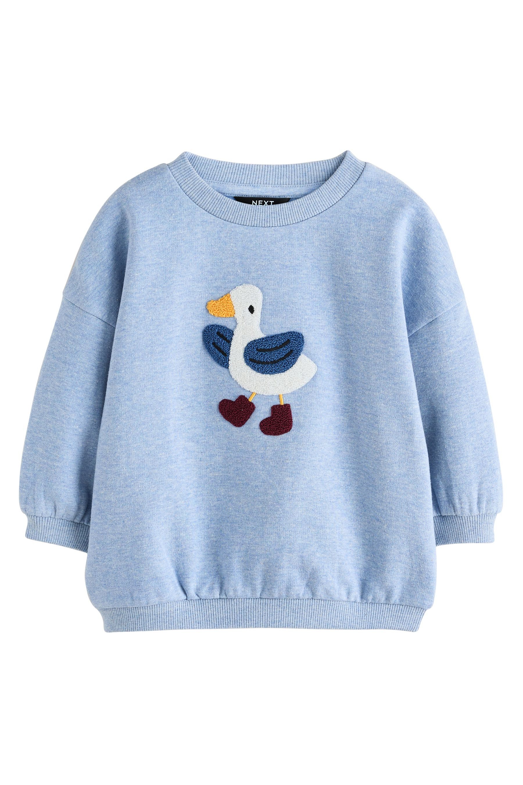 Next Sweater Rundhals-Sweatshirt mit Print (1-tlg)