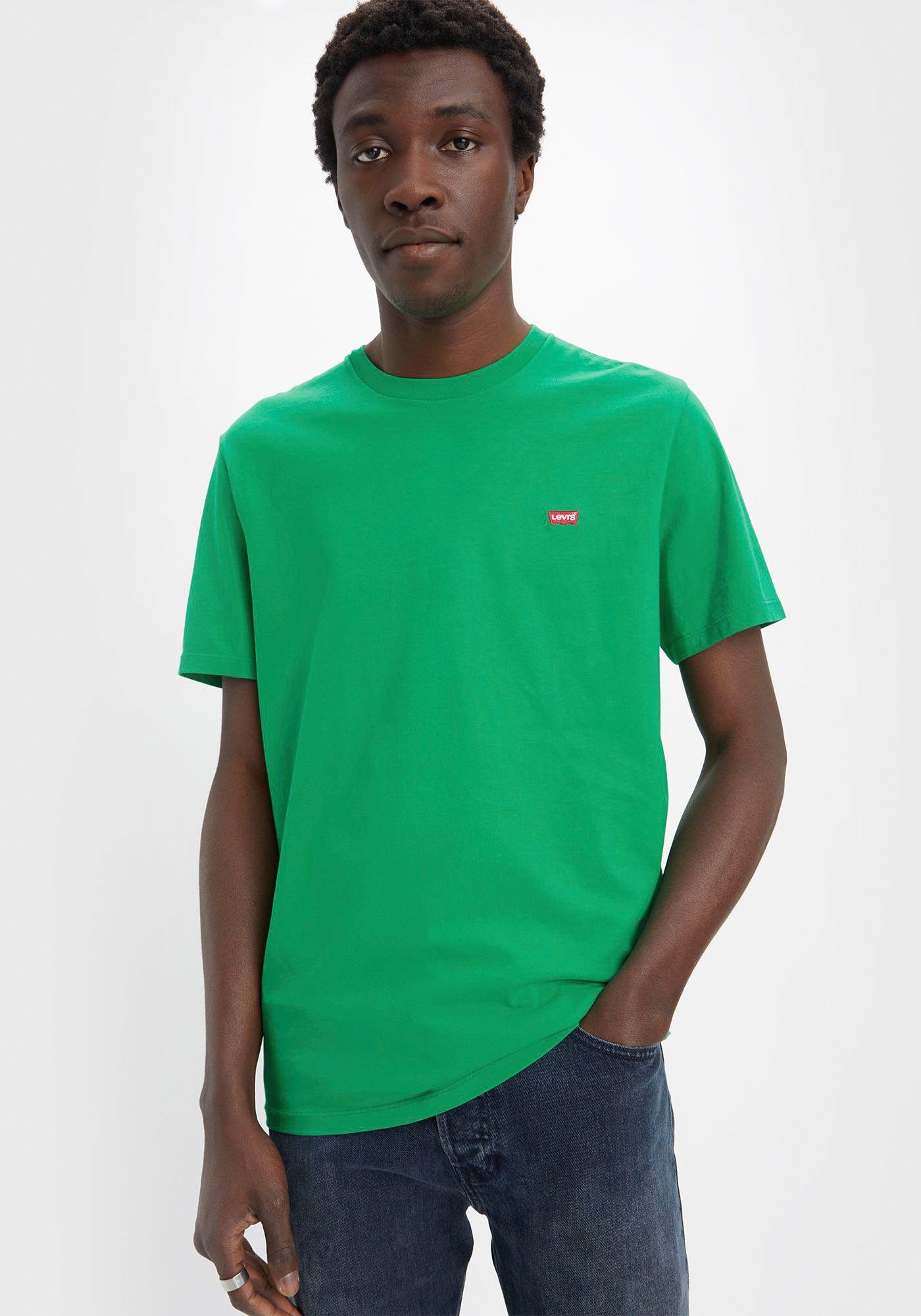 Levi's® T-Shirt ORIGINAL HM TEE brightgreen