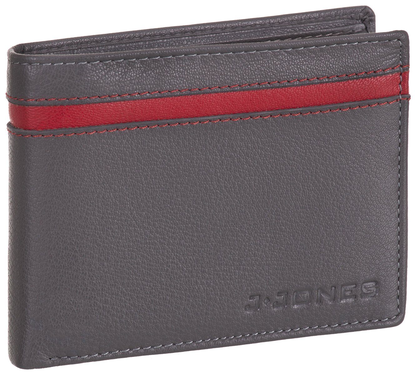 J.Jones Geldbörse, Geldbörse faltbar Echt Leder günstig online kaufen