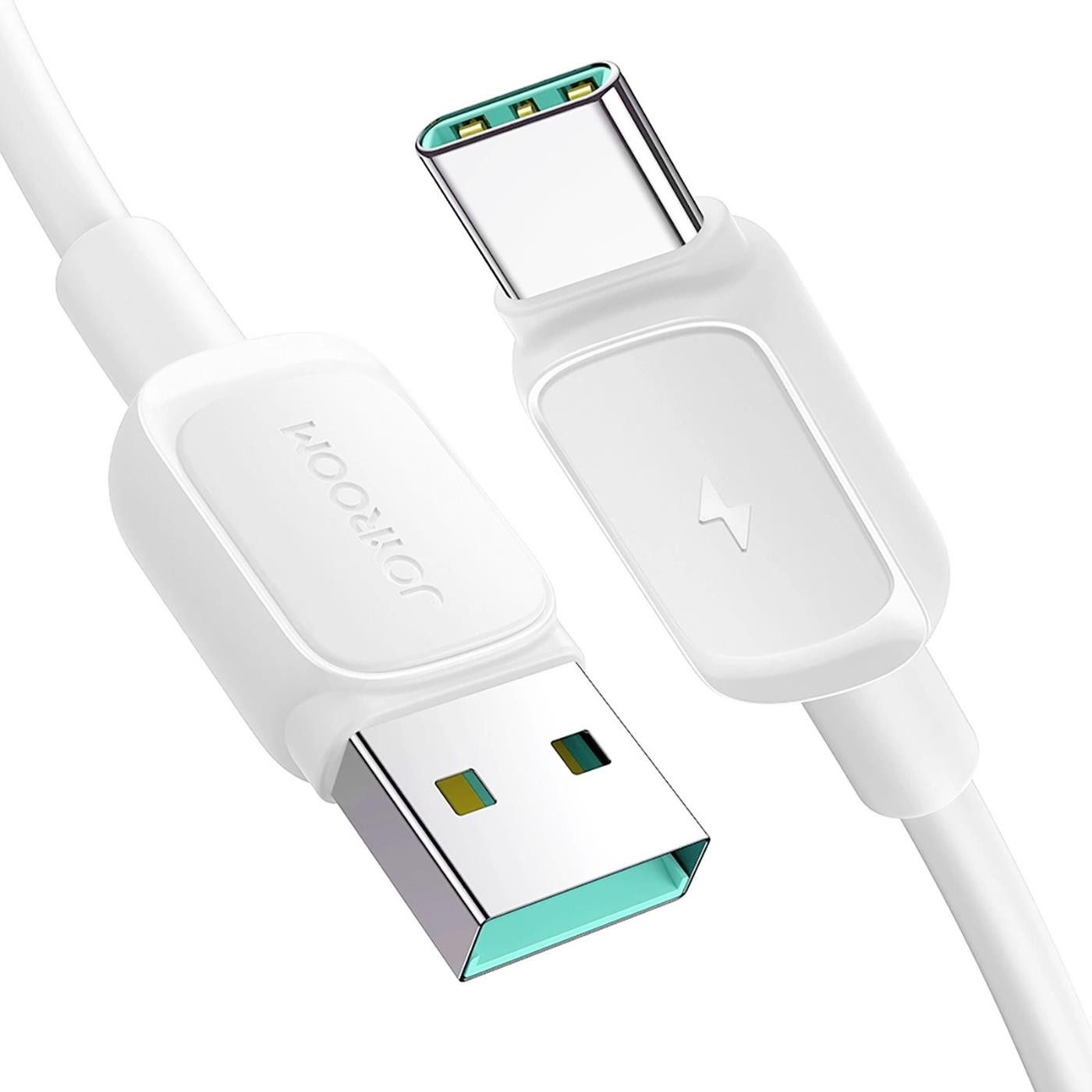 JOYROOM USB Daten & Ladekabel bis zu 3A Ladestrom Smartphone-Kabel, USB Typ C, USB Typ A (120 cm), Aufladekabel für Samsung Xiaomi Huawei Universell