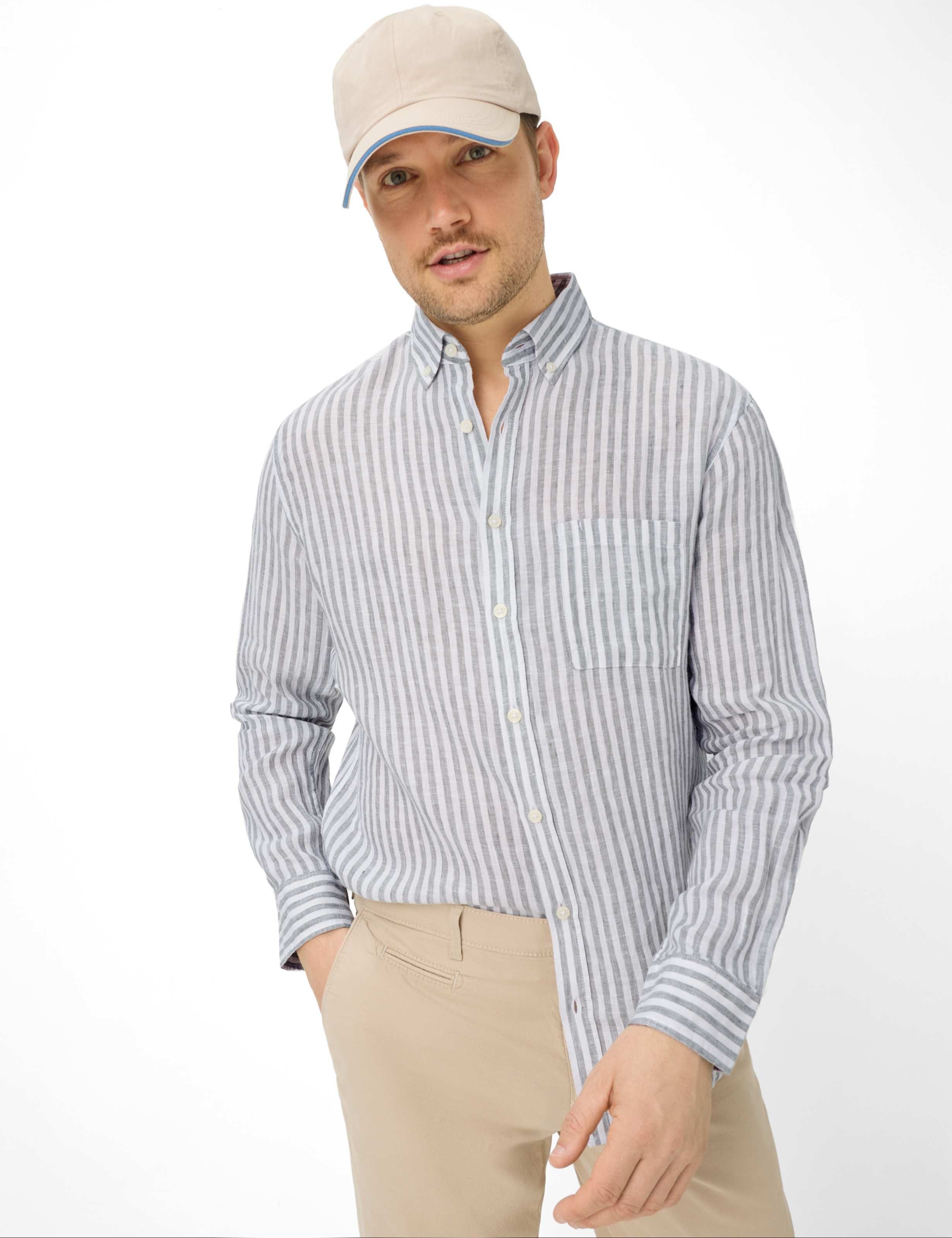 Brax Leinenhemd Style DANIEL