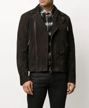 Dsquared2 Winterjacke DSQUARED2 Suede Leather Biker Style Jacket Iconic Blouson Jacke Jacket