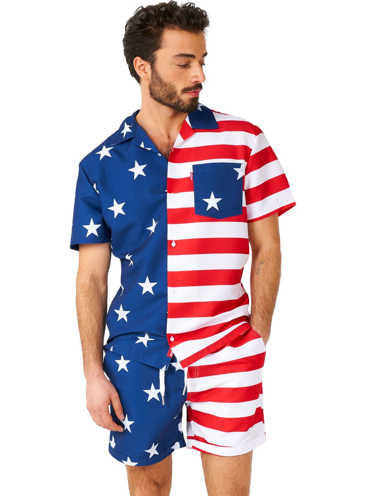 Opposuits Partyanzug McSummer Sommer Set, Wenn Du bei der Einreise in die USA auf Nummer sicher gehen willst