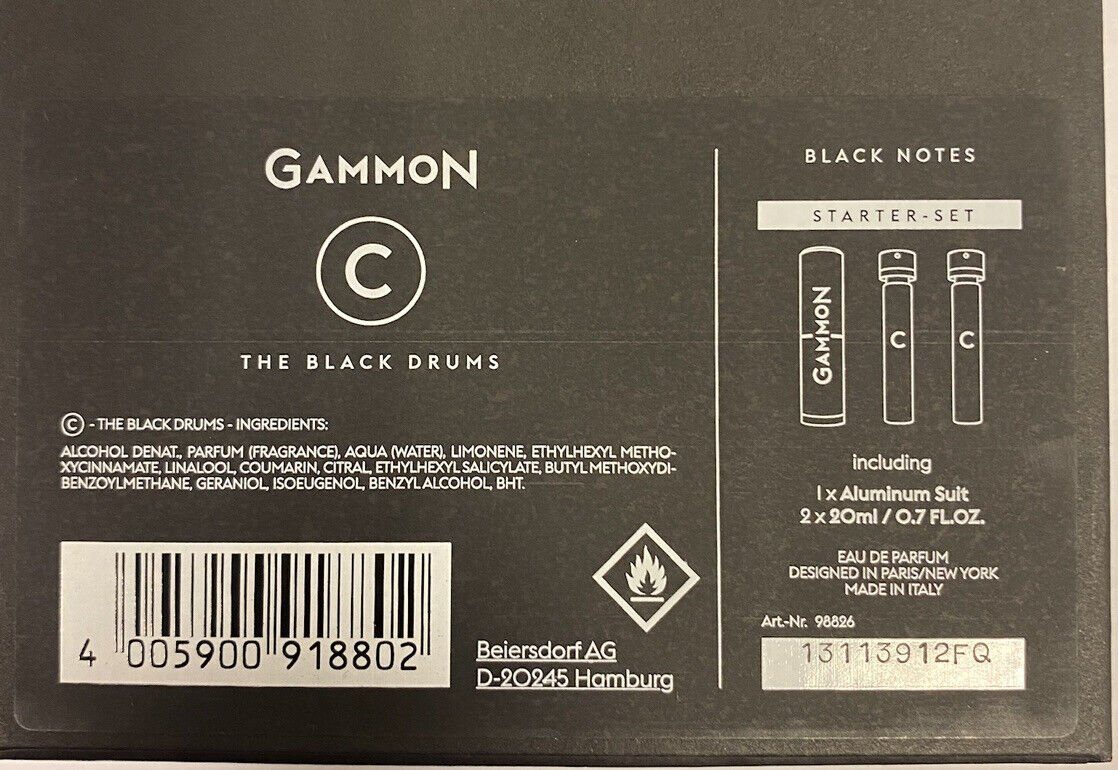 - GAMMON C de Black Notes Eau Parfum