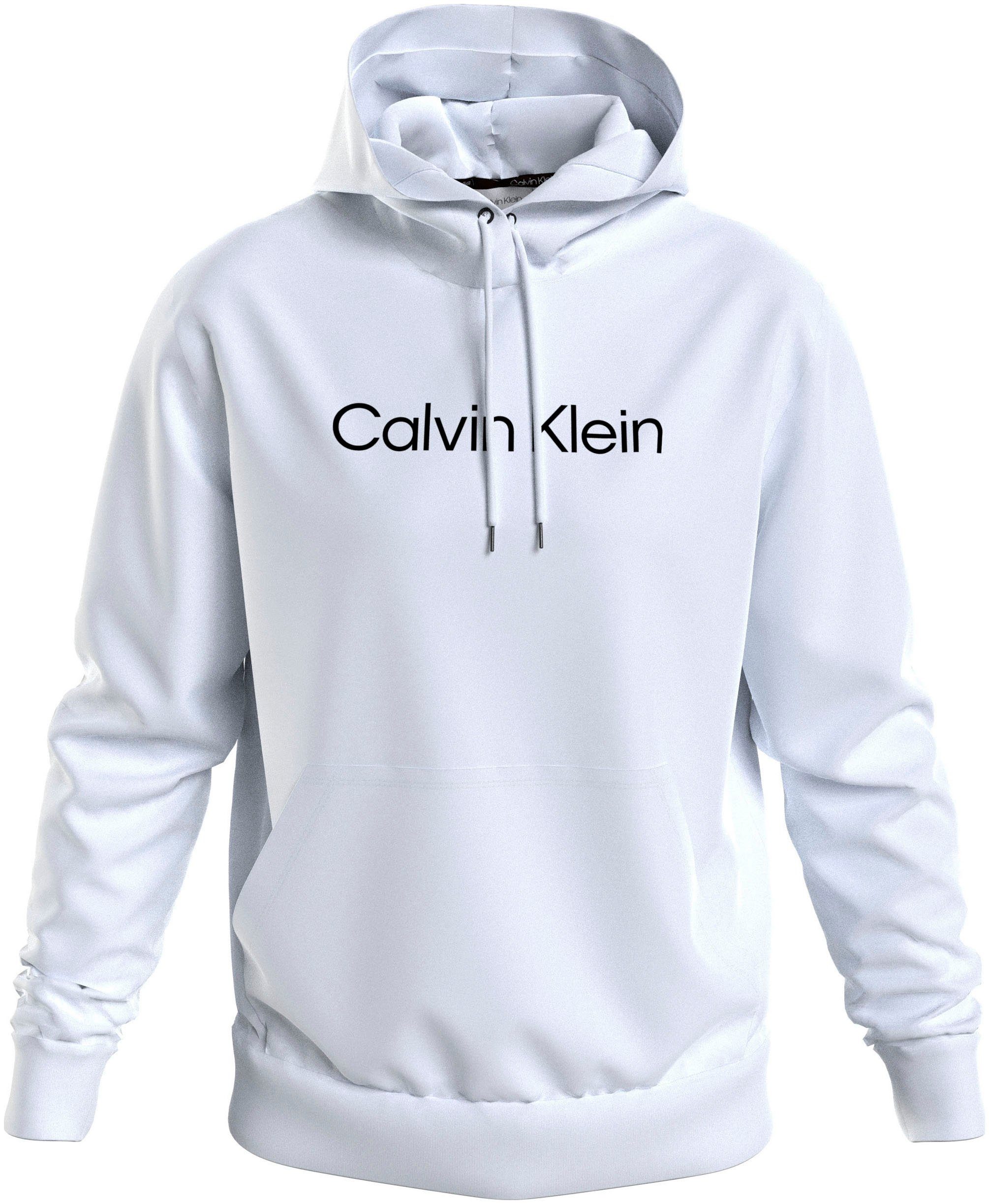 Big&Tall White COMFORT Bright Kapuzensweatshirt Klein LOGO HOODIE Calvin mit BT_HERO Markenlabel