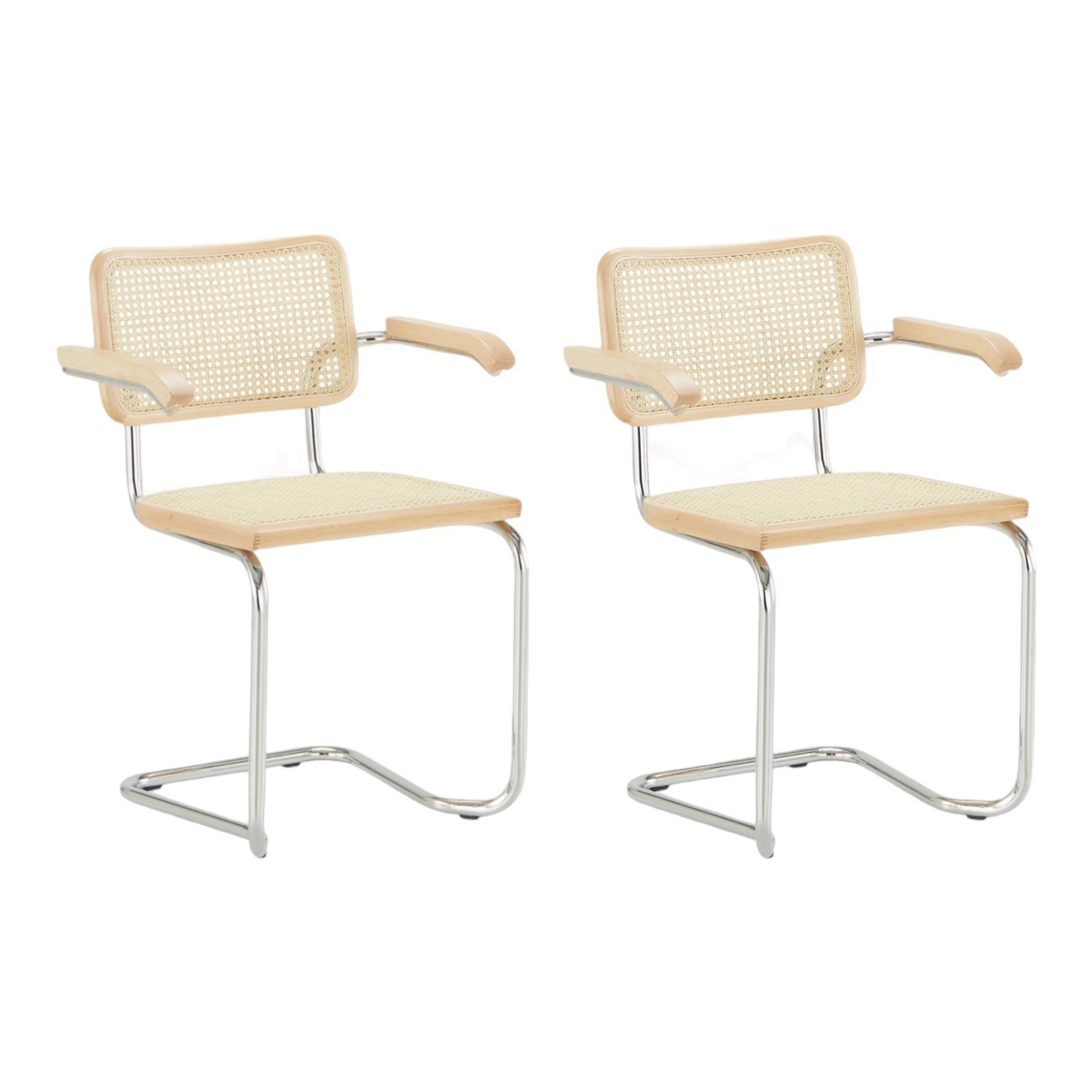 k-hometrends Freischwinger Moderner Schwingstuhl KADEEM, Wohnzimmerstuhl, 2 günstig online kaufen