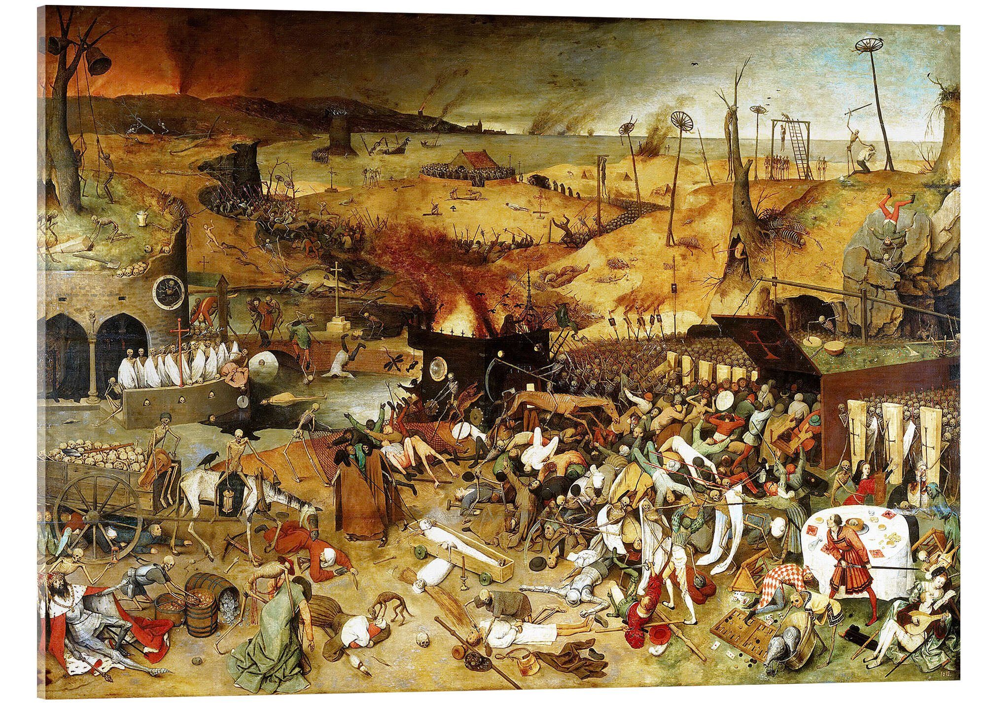Acrylglasbild Pieter Brueghel d.Ä.