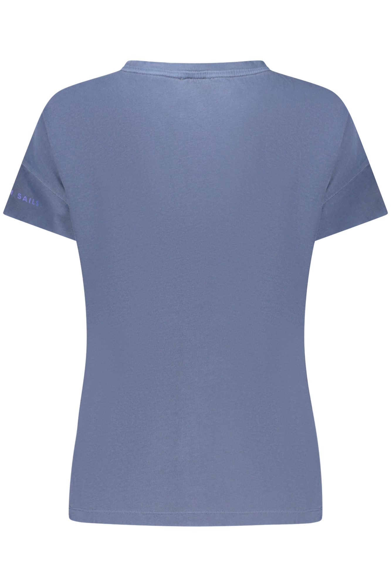 North Sails T-Shirt Damen Kurzarm T-Shirt in Blau mit Erhabenem Print