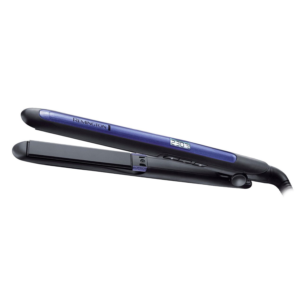 Remington Glätteisen PRO-Ion Straight S7710, Keramikbeschichtung, Ionengenerator lila|schwarz