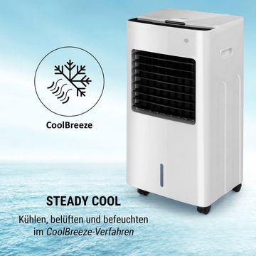 ONECONCEPT Ventilatorkombigerät FreezeMe 3-in-1 Luftkühler, Klimagerät ohne Abluftschlauch Klimaanlage mobil Air Conditioner