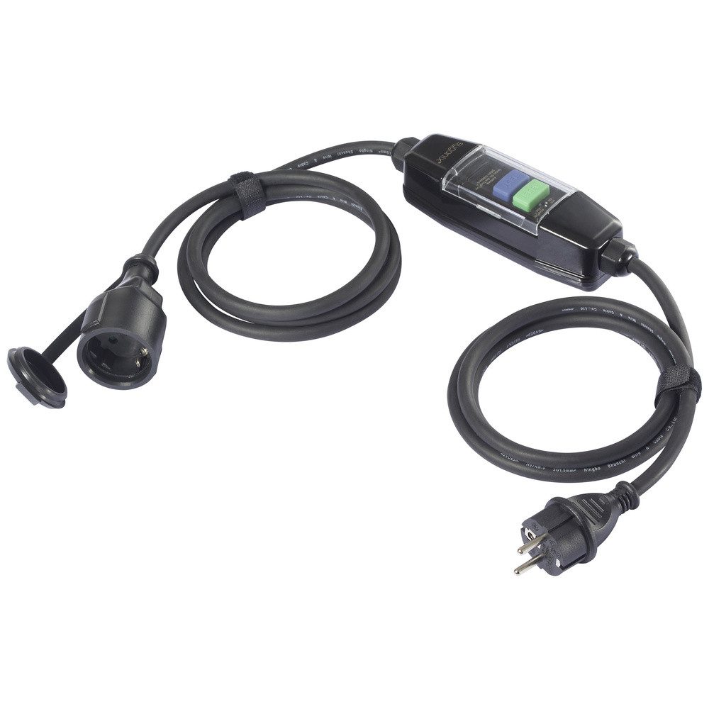Sygonix Personenschutzstecker Sygonix SY-6052178 Personenschutz-Verlängerungskabel PRCD 230 V/AC Sc