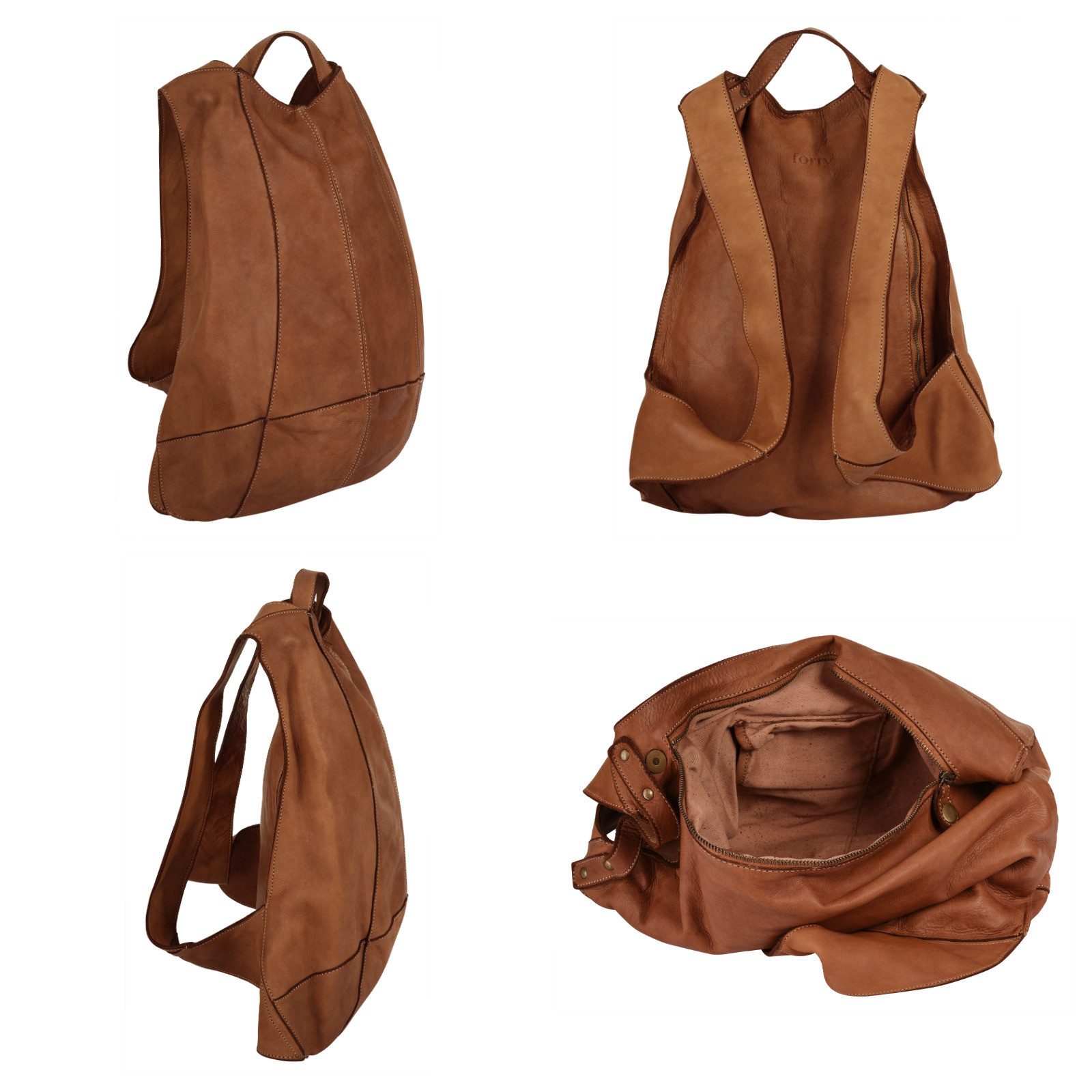 forty° Tagesrucksack, echt Leder, Made in günstig online kaufen