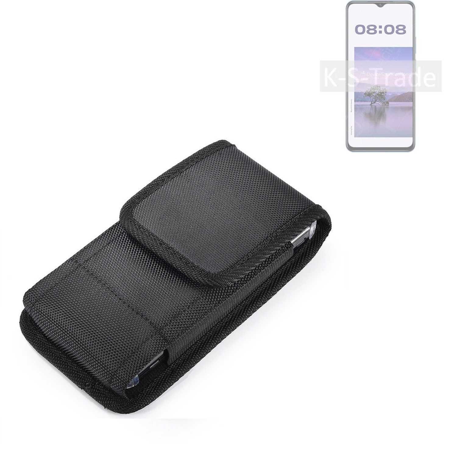 K-S-Trade Kameratasche für Wiko Hi Enjoy 80 GT, Holster Gürteltasche Holster Gürtel Tasche wasserabweisend Handy