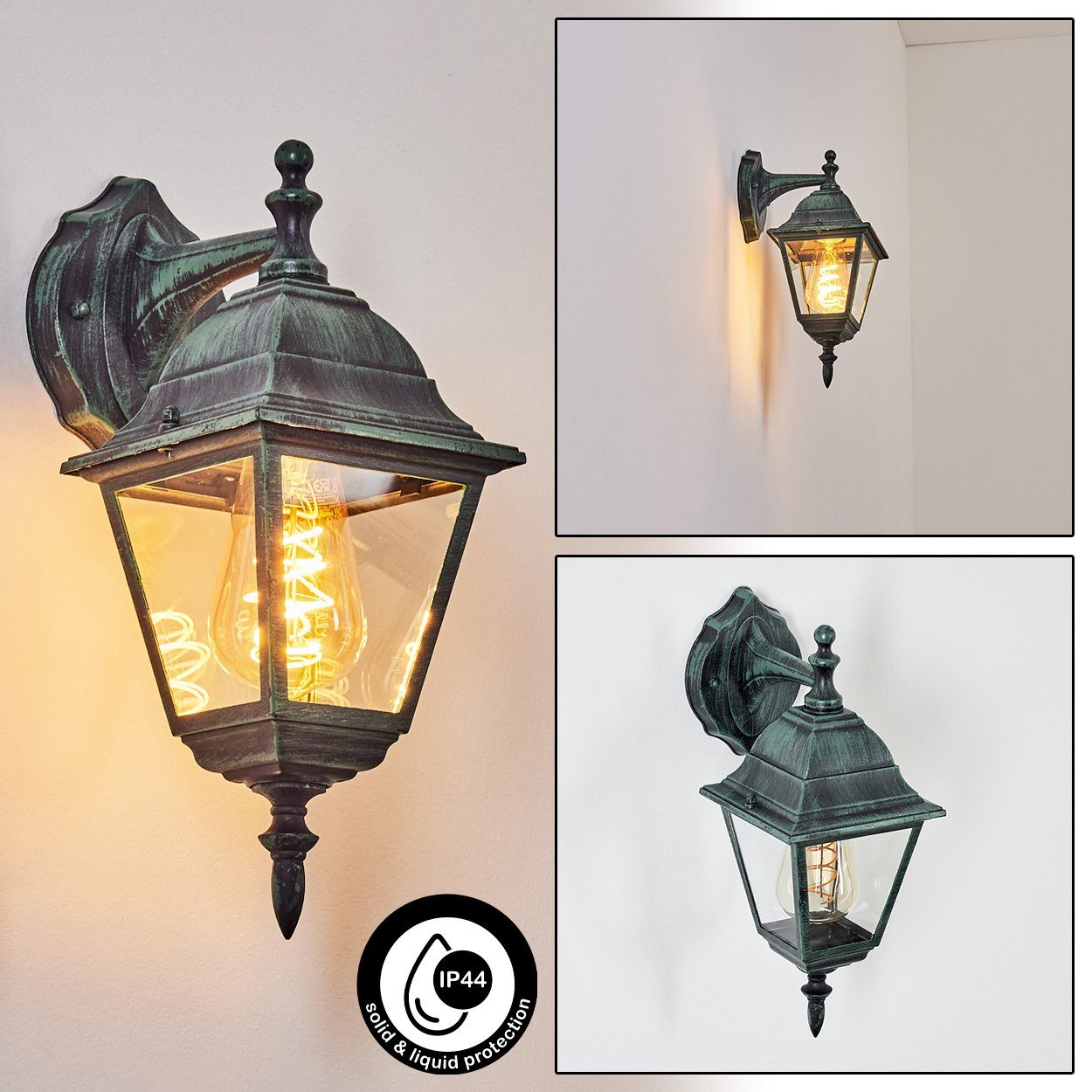 hofstein Außen-Wandleuchte Wandlampe in antikem Look günstig online kaufen