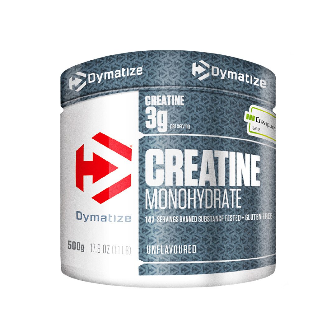 Dymatize 100% Creapure Creatine Monohydrate Pulver Aminosäure 500 g Pulver, 1 St., 500 g, geschmacksneutral