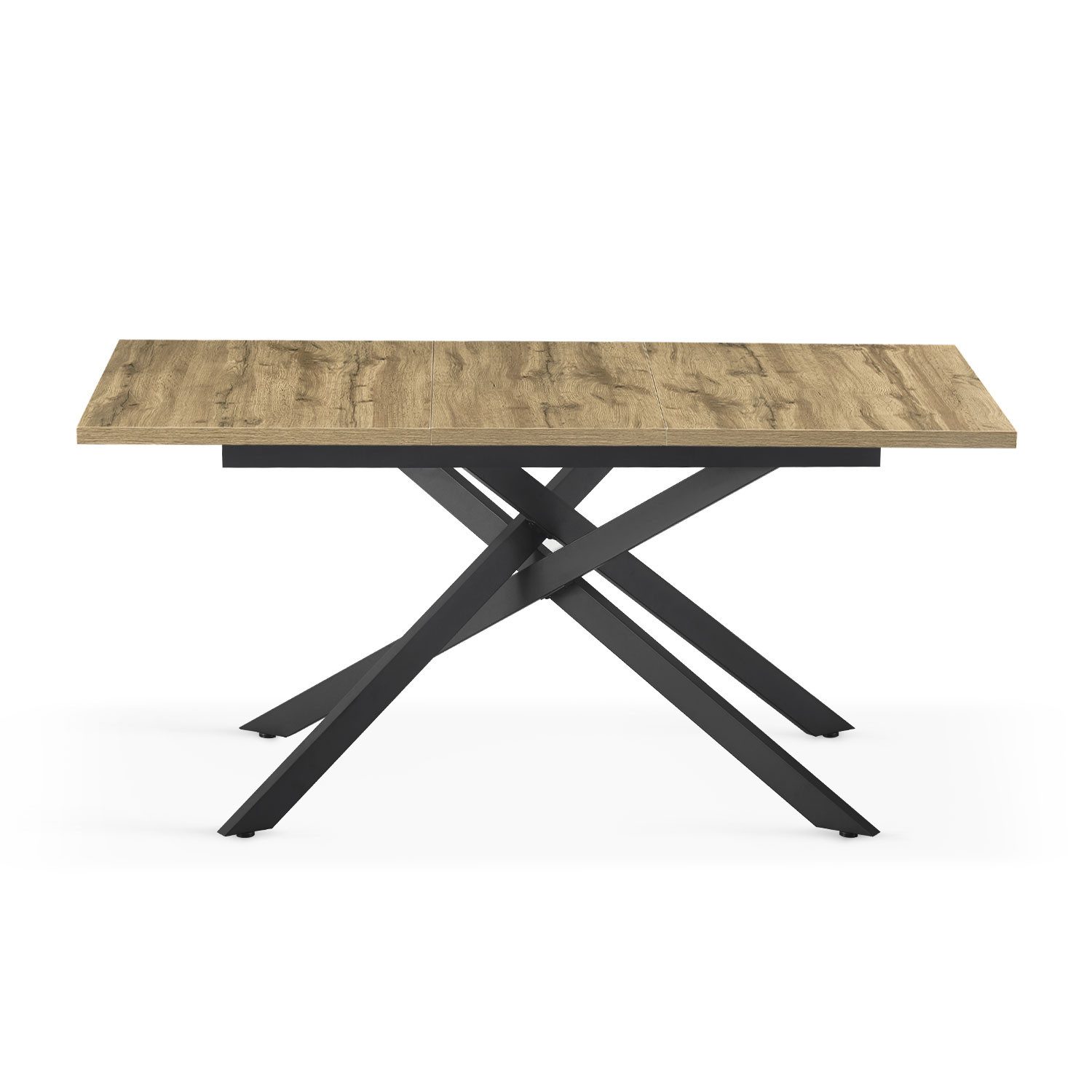 B&D home Esstisch Ausziehtisch LARS, X-Gestell, günstig online kaufen