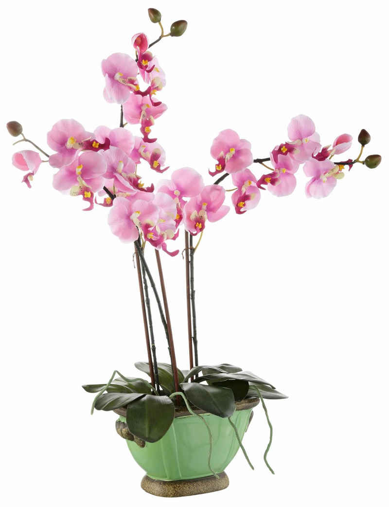 Kunstpflanze Orchidee Phalaenopsis, I.GE.A., Höhe 60 cm