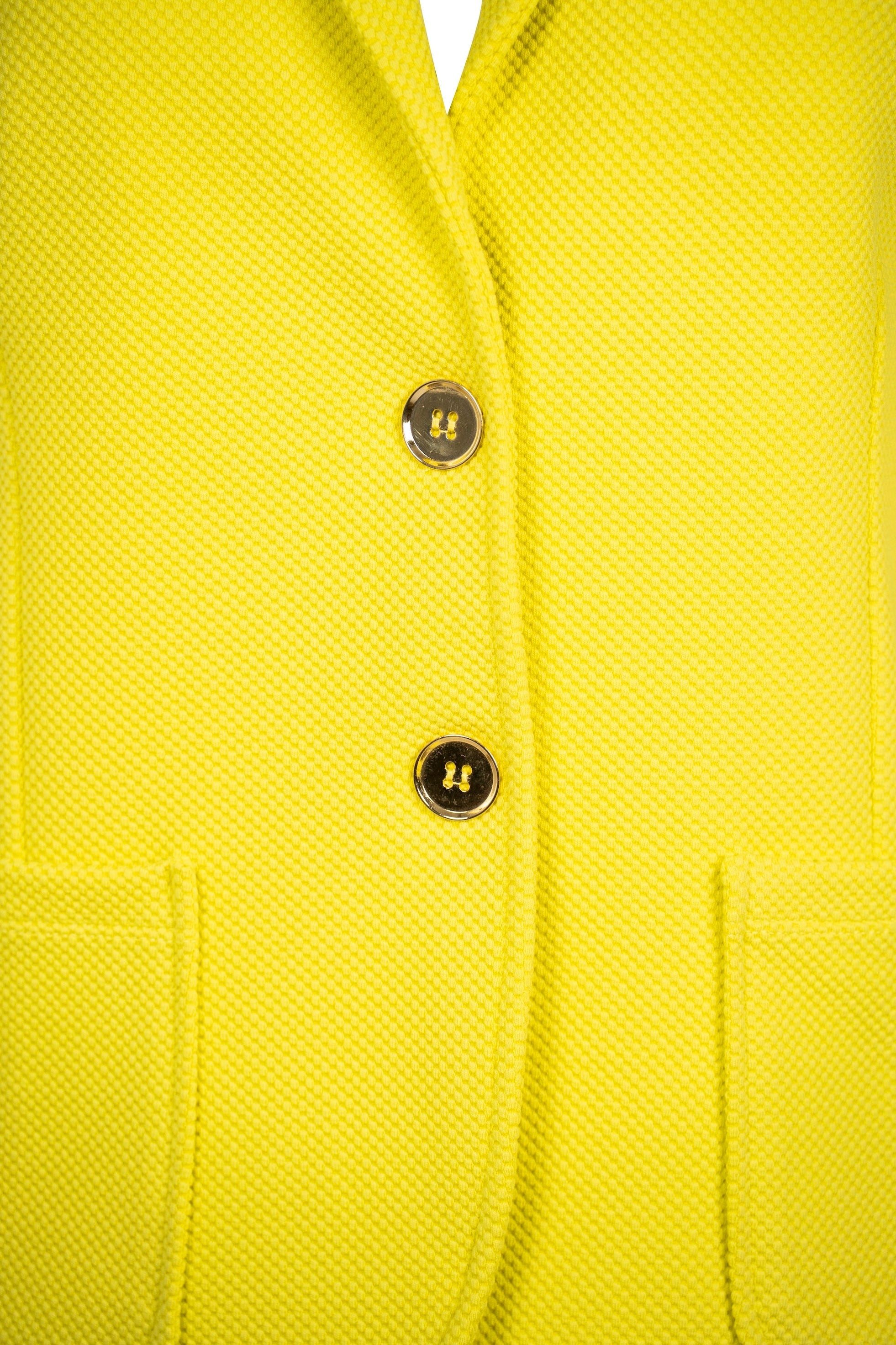 Faber Jerseyblazer Taillierter Blazer in sportiver Jersey-Struktur in Citrus