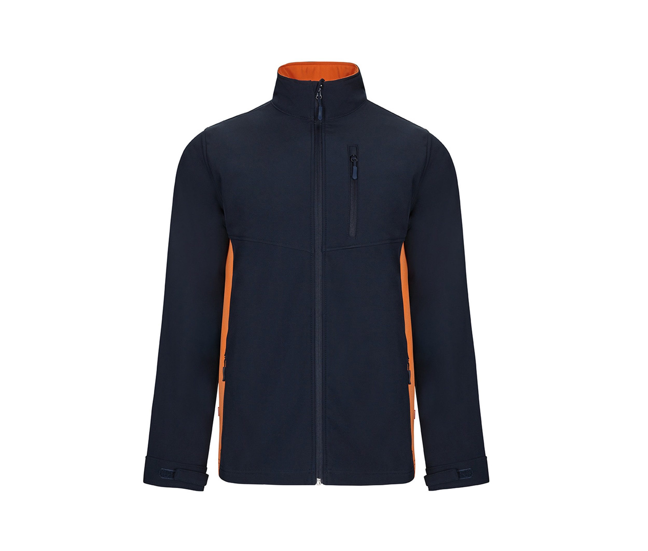 Velilla Arbeitsjacke Softshelljacke – Arbeitsjacke mit Stretch & 5 Taschen TWO TONE Optik