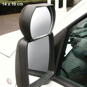 CAR POINT Autospiegel Fahrzeugspiegel LKW Zusatz Außenspiegel (komplett Set), konvex