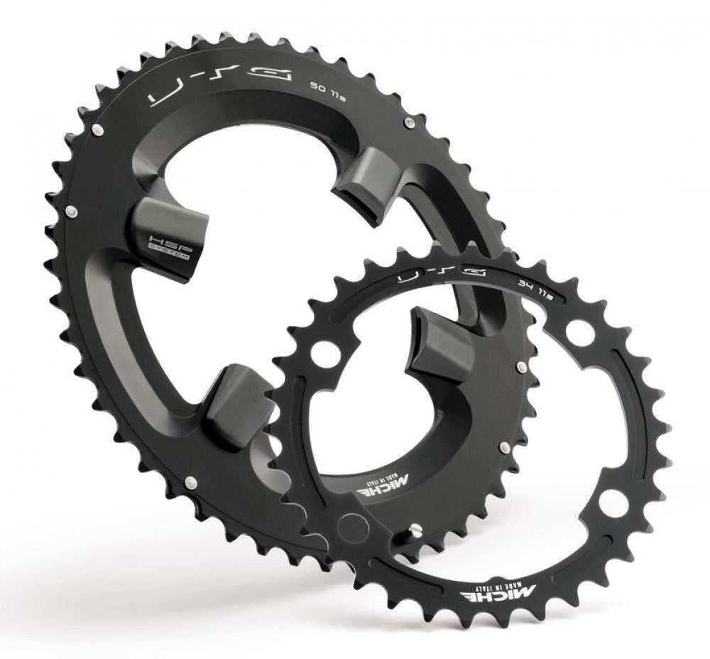 Kettenschaltung Miche Kettenblatt Super11 UTG Shimano für Ultegra 6800 außen 52Z