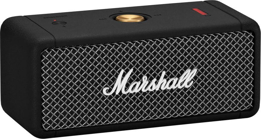 Marshall Emberton Bluetooth-Lautsprecher (Bluetooth, 20 W), Der absolute  360°-Sound ist von jedem Standpunkt aus optimal