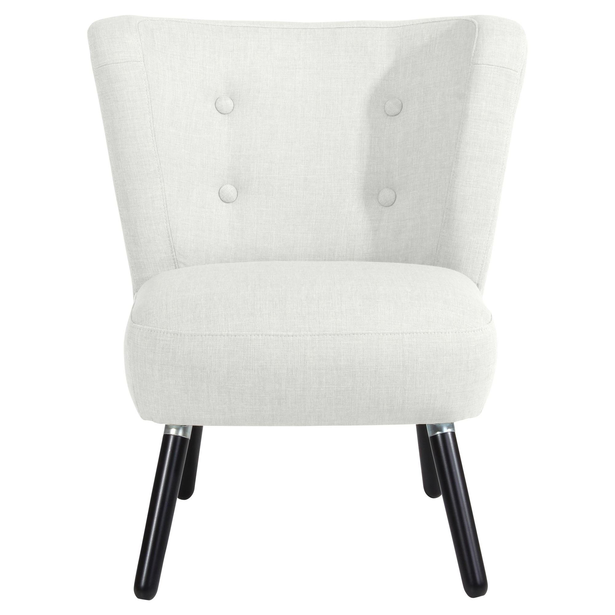 Kostenlosem Sessel inkl. verarbeitet,bequemer Flachgewebe 22375 Sessel schwarz aufm 58 hochwertig Bezug Kessel 1-St), / Versand, Sitz Kassi Buche (Sparpreis weiß