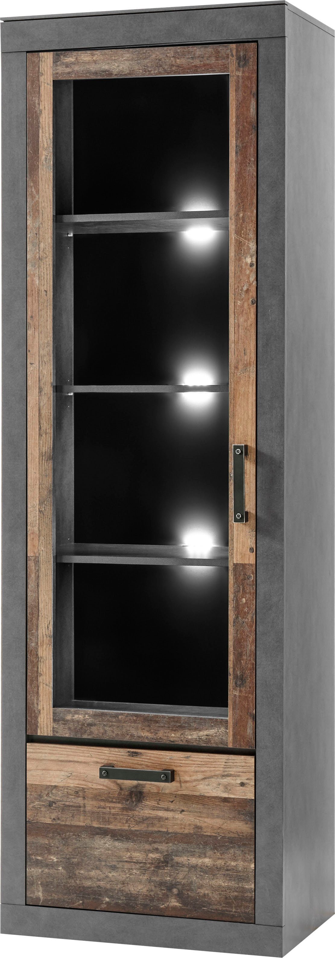 Home affaire Vitrine BROOKLYN Höhe ca. 200 cm