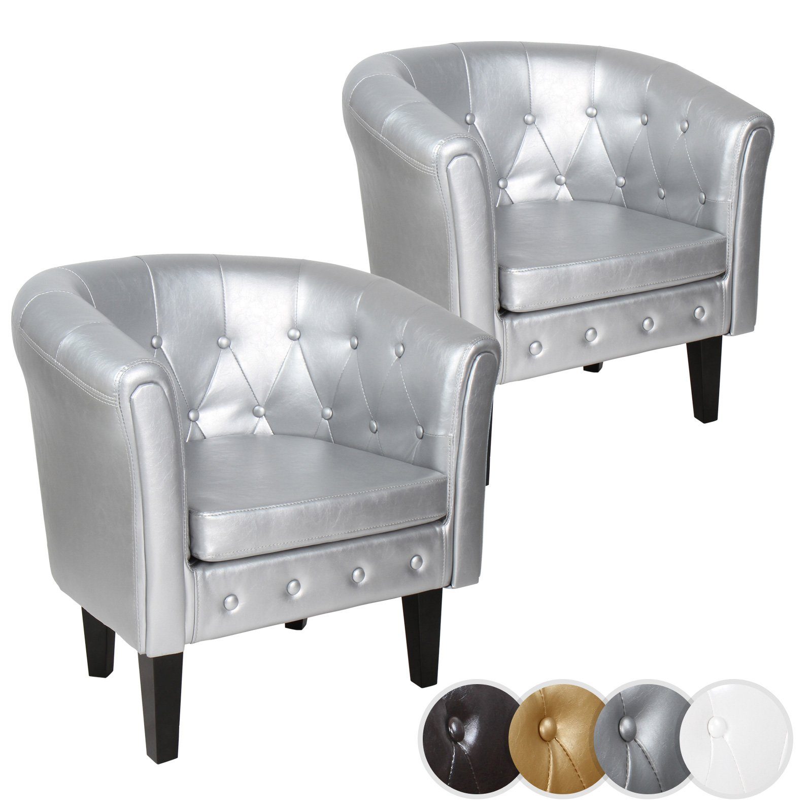 MIADOMODO Chesterfield-Sessel Chesterfield Sessel Loungesessel Clubsessel günstig online kaufen