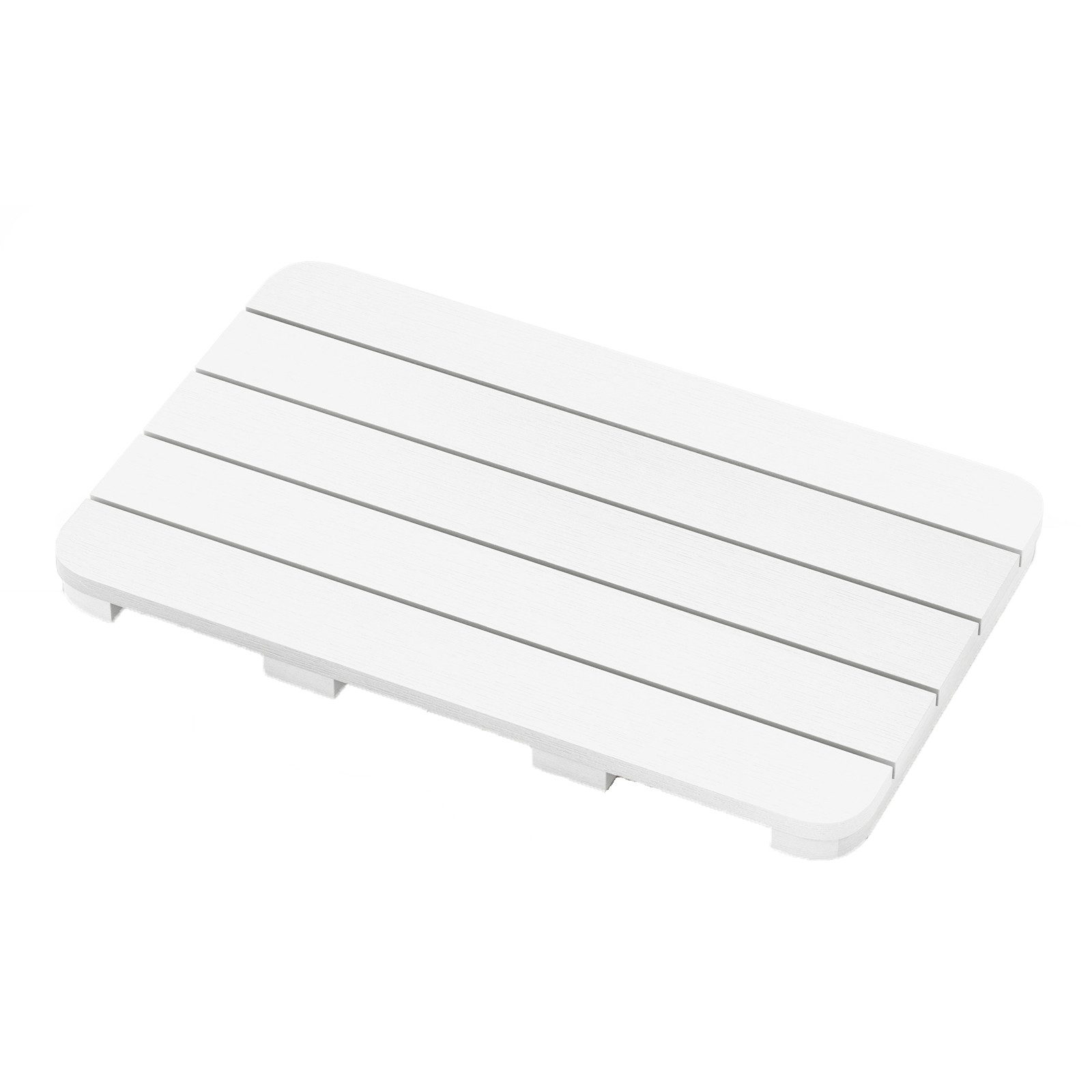 COSTWAY Badematte Saunabodenrost, Lamellendesign, HIPS-Material, rutschfest günstig online kaufen