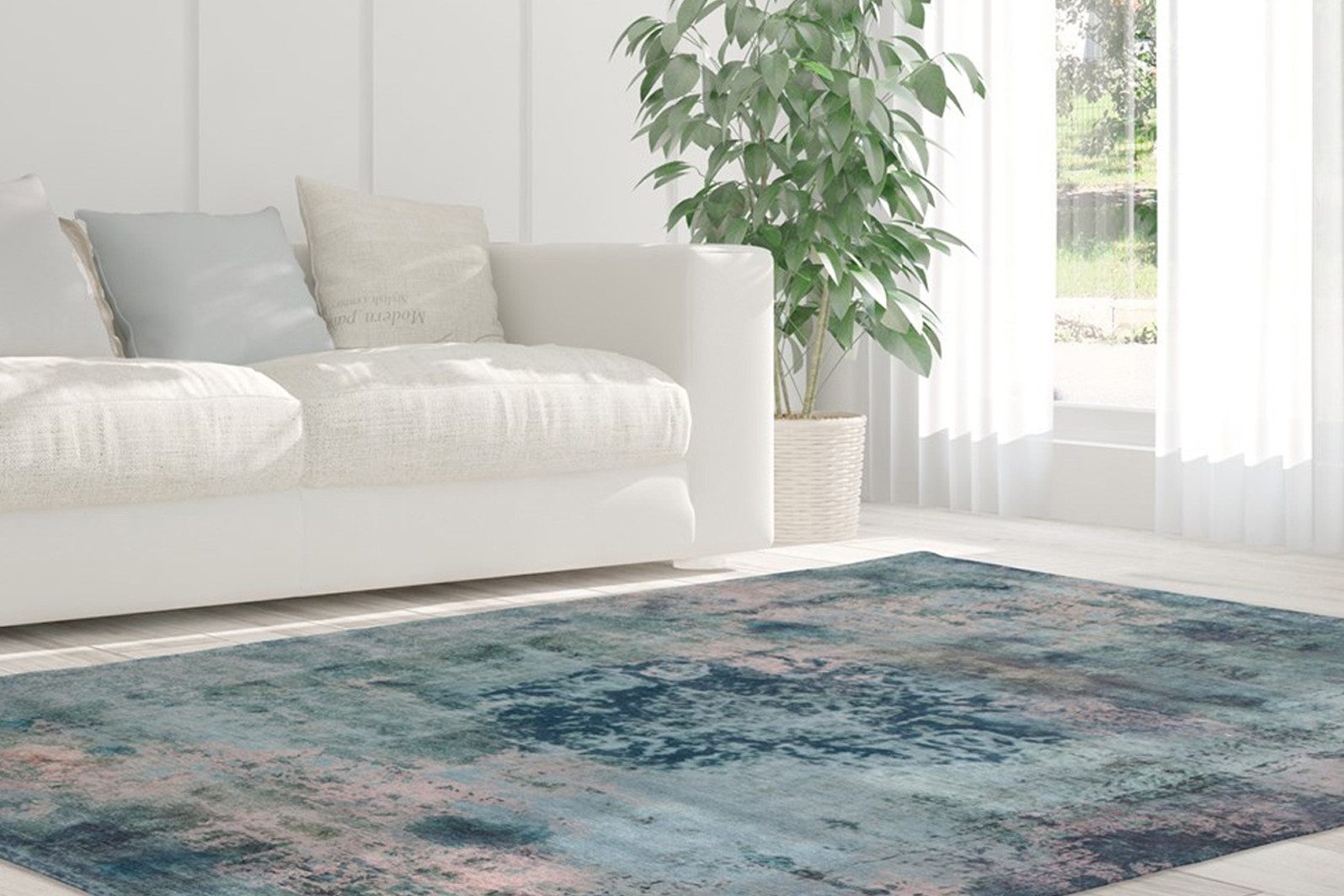 calo-deluxe Teppich Layata 8034, rechteckig, Höhe: günstig online kaufen