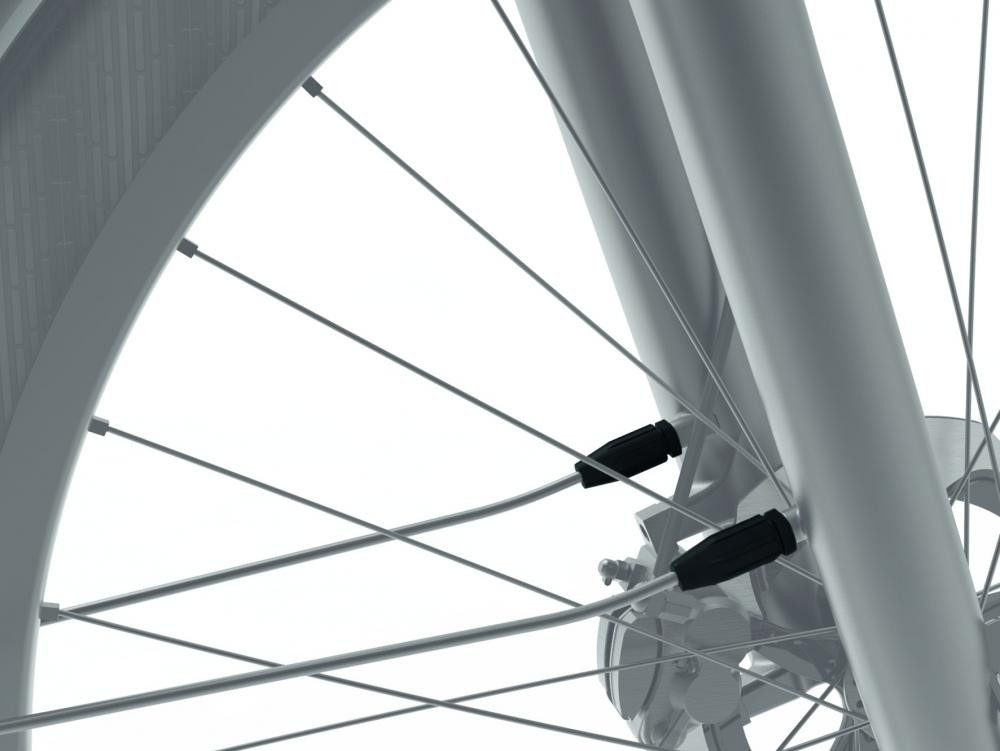 Centurion Schutzblech Centurion Schutzblechstrebenklemmung 4 mm M5-Gewinde - Montageset für