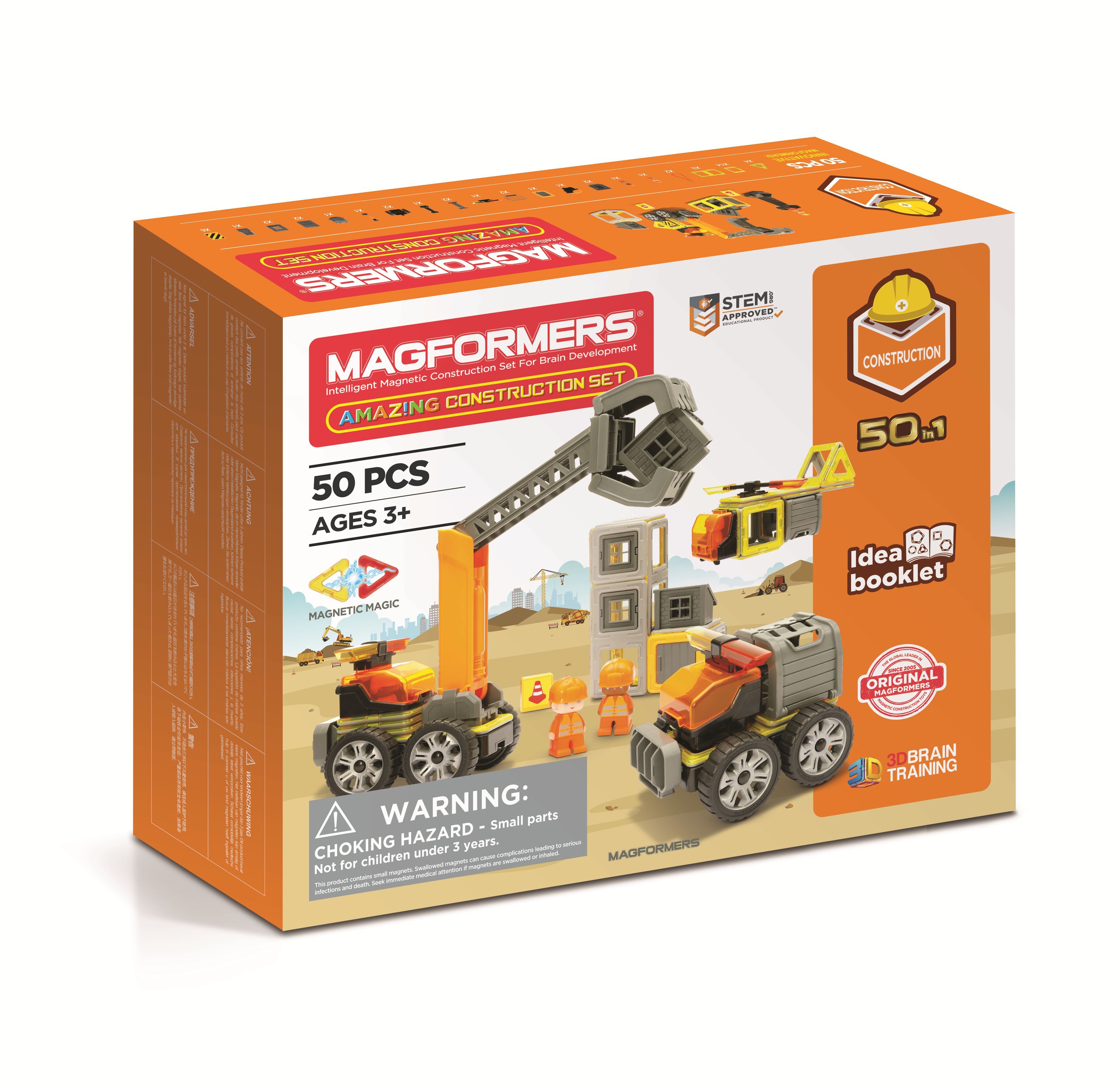 MAGFORMERS 278-57 - Magformers Amazing Construction Set Magnetspielbausteine, (50 St)