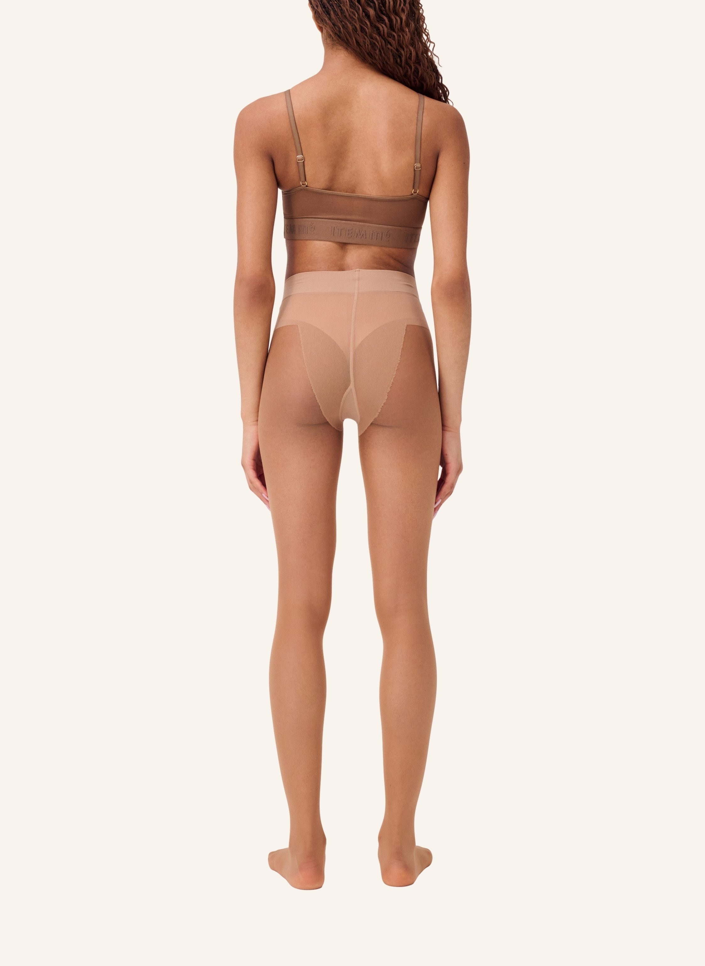 ITEM m6 Feinstrumpfhose Slip-Panty, Push-up-Effekt, leichte Beine, hautangepasst, langlebig