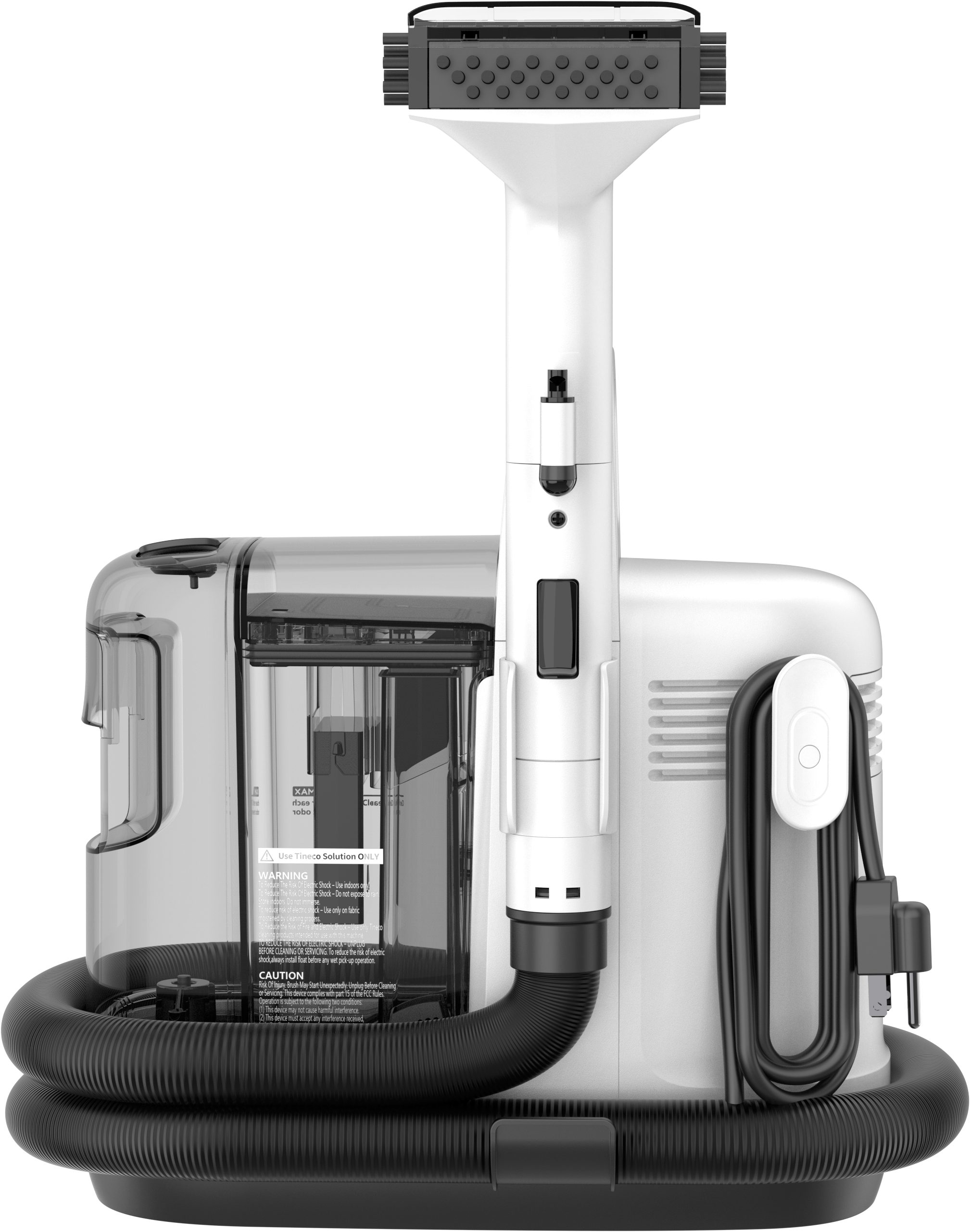 Tineco Teppichreinigungsgerät iCarpet Spot Fleckentferner, 2-Tank System, 3,7kg leicht, 300 W, beutellos, Fleckenreiniger mit Vorbehandlungslösung, für Auto- und Polstersitze
