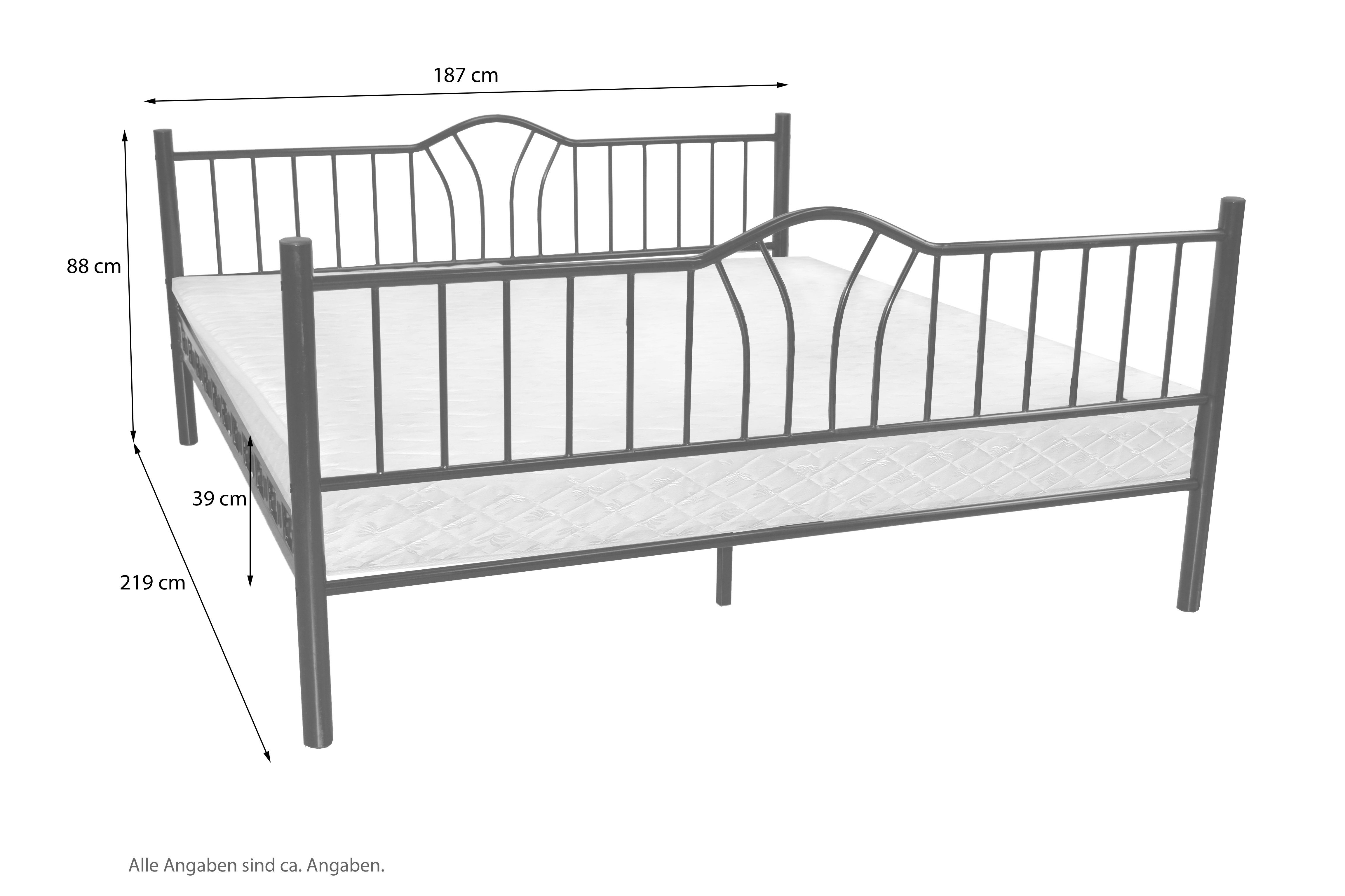 moebel-direkt-online Metallbett Santi günstig online kaufen