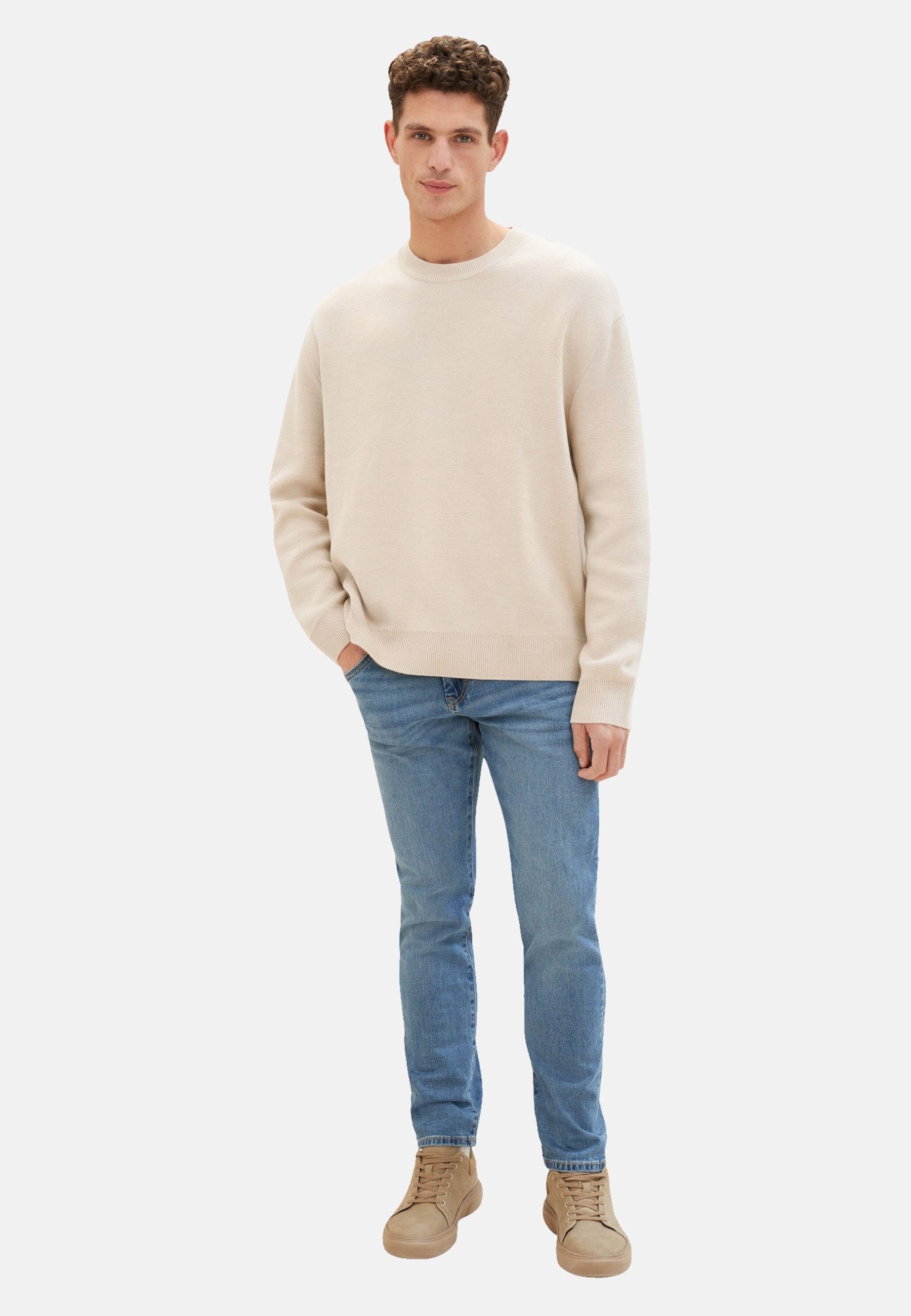 TOM TAILOR 5-Pocket-Jeans Jeans Slim Lange Hose (1-tlg)