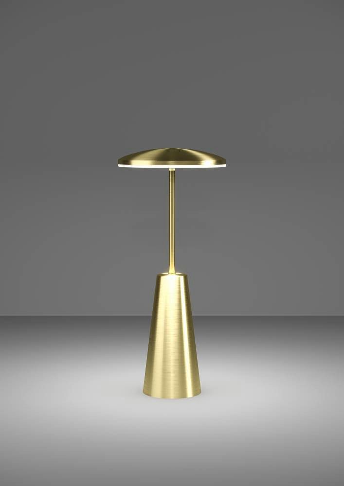 EGLO Tischleuchte PICCOLA, Ein-/Ausschalter, USB-Anschluss mit Ladefunktion, LED fest integriert, warmweiß - kaltweiß, dimmbare Nachttischlampe, Metall, Lampe für Balkon, IP54