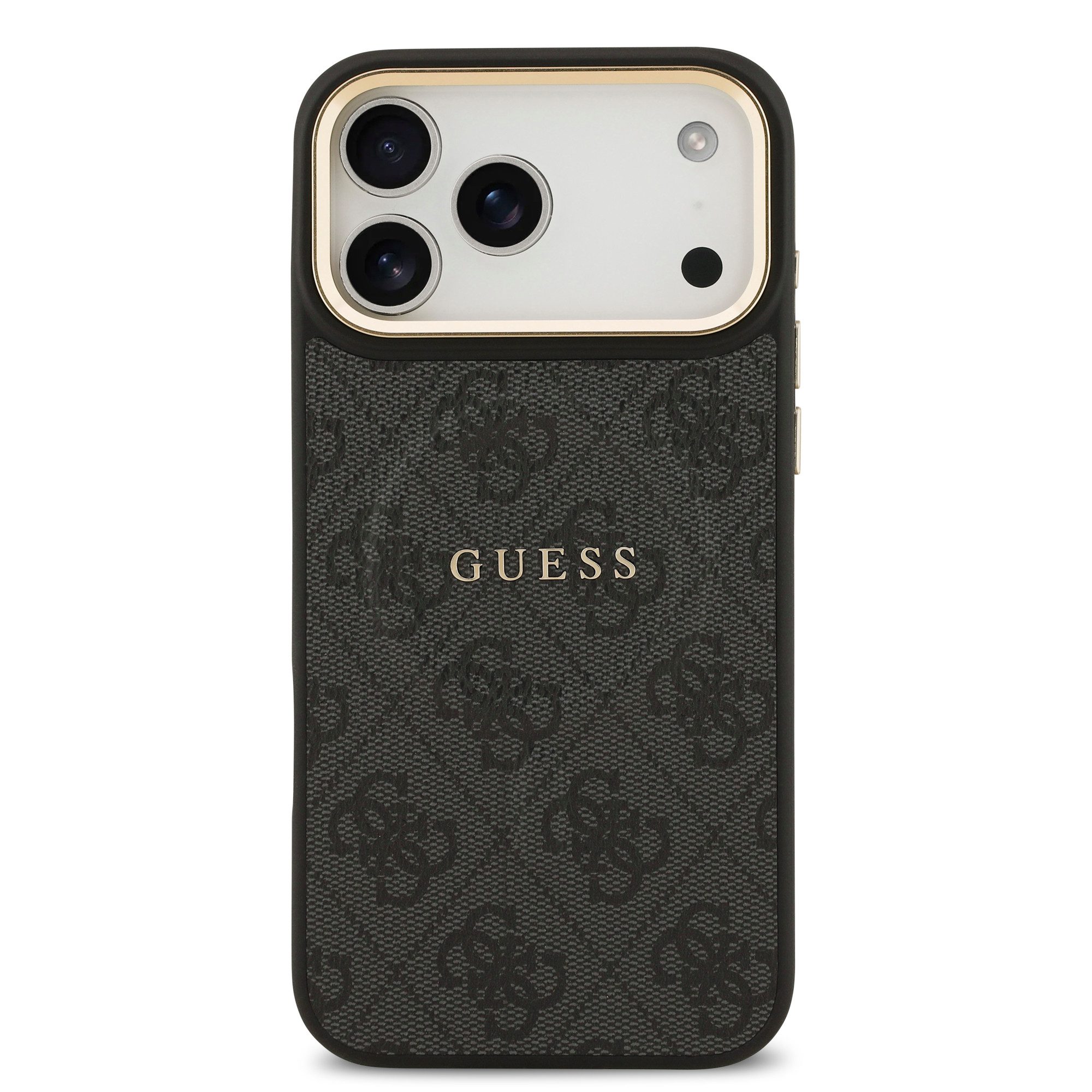 Guess Handyhülle GUESS Case für iPhone 17 Pro Max Goldrahmen Magsafe Handyhülle Cover S – Bild 3 von 4