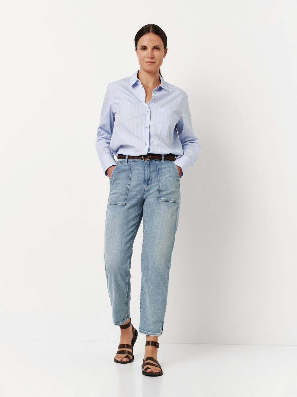 TONI Cargojeans Liv mit Rahmentaschen günstig online kaufen