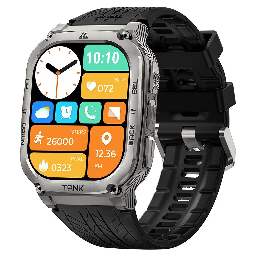 KOSPET TANK M3 & M3 ULTRA Smartwatch mit Bluetooth Anrufe für Männer Smartwatch